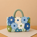 Sky Garden Crochet Bag