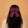 Purple Charm Hair Pin