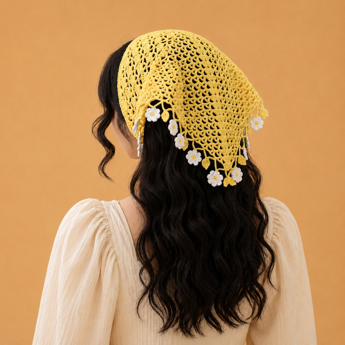 Yellow Blossom Bandana