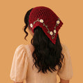 Maroon Muse Bandana